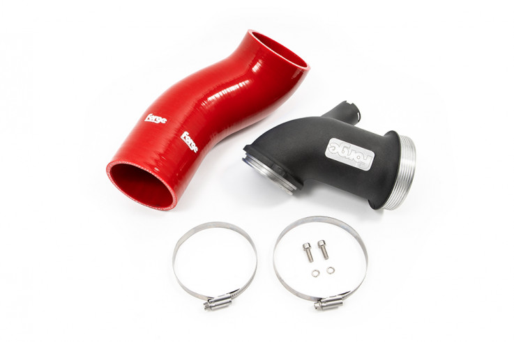 Forge Motorsport Turbo inlet adaptor for AUDI CUPRA SKODA VW 2.0 TSI EVO - red