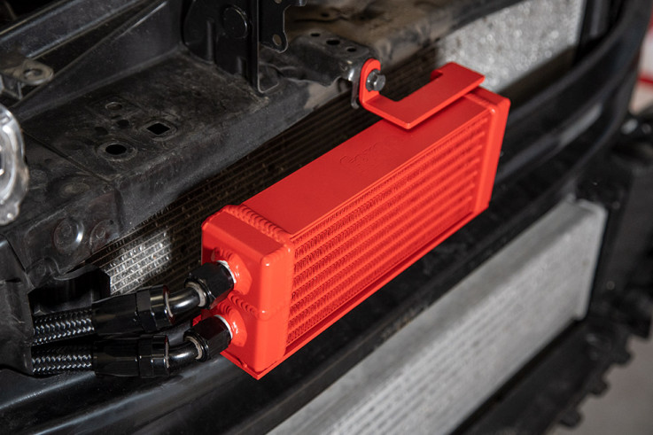 Forge Motorsport Olejový chladič pro TOYOTA GR Yaris - černý