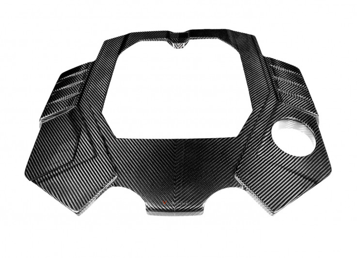 Eventuri karbonový kryt motoru pro Audi RS6 RS7 C8 lesklý karbon