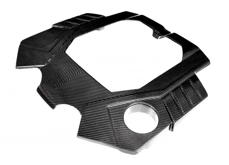 Eventuri karbonový kryt motoru pro Audi RS6 RS7 C8 lesklý karbon