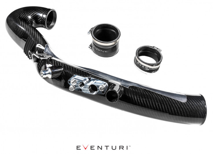 Eventuri karbonové vedení vzduchu k turbu pro Mercedes A35 AMG / A250 / CLA35 AMG / CLA250