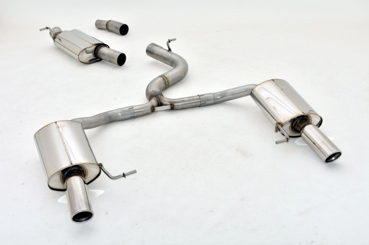 Sportovní Catback výfuk 76mm SEAT Leon ST X-Perience 5F 4x4 132kW / 2,0 TSI 140 kW Friedrich Motorsport